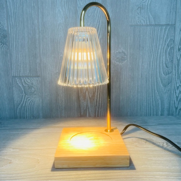 Candle Warmer Lamp Gold Electric Candle Lamp Warmer with Timer home decoration - Picture 2 of 9